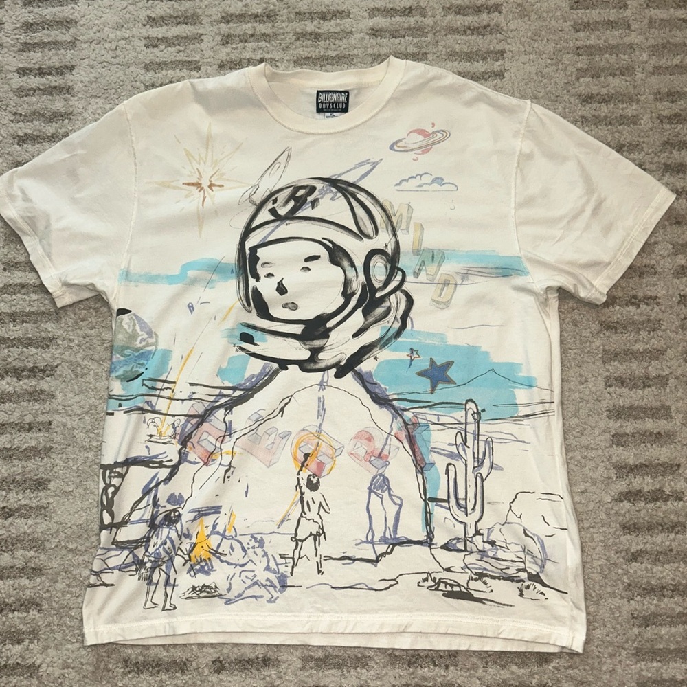 Billionaire Boys Club White Astronaut Desert Tee